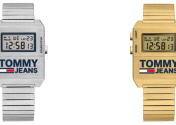 Coole Zeitmesser im klassischen Edelstahl Look oder Gold IP mit auffälligem TOMMY JEANS Logo.