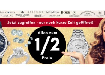 Auch auf der Facebookseite von Juwelier Oertling wird der Räumungsverkauf beworben.