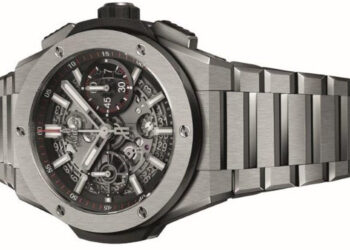 Big Bang in Full-Metall: Den Hublot-Klassiker gibt es nun mit Metallband.