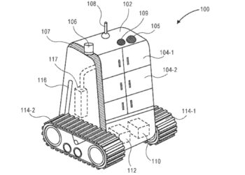 So sieht die Paketstation im Patentantrag von Amazon aus.