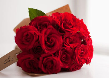 Am Valentinstag schnellt der Blumenumsatz bundesweit in die Höhe.