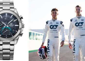 Casio hat seine Partnerschaft mit dem Formel-1-Team Scuderia Alpha Tauri um zwei weitere Jahre verlängert.