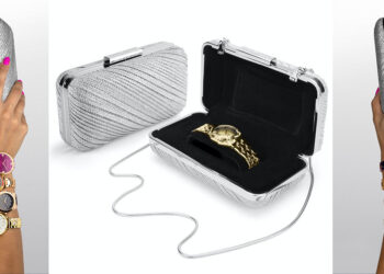 Manche Verpackungen sind nur für einen Moment gedacht. Diese hier ist schön und praktisch: Daisy Dixon in einer Clutch ausgeliefert.