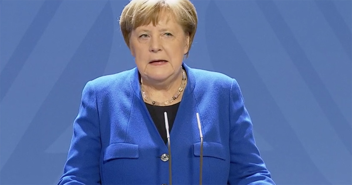 Kanzlerin Merkel wendet sich heute Abend wegen der Corona-Krise an die Menschen in Deutschland.