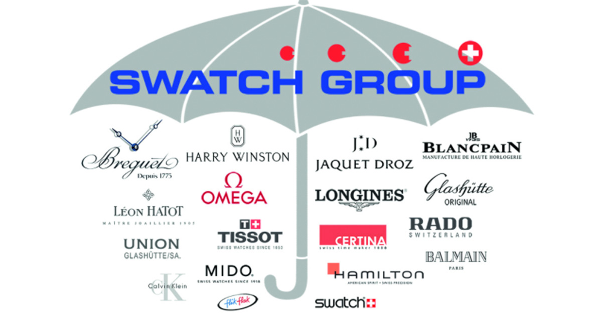 Die Swatch Group schickte Tausende Mitarbeiter ion Kurzarbeit.