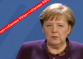 Bundeskanzlerin Angela Merkel kündigt massive Einschränkungen des öffentlichen Lebens an.