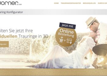 So sieht die neue Startseite des Konfigurators von Albert Wörner jetzt aus.