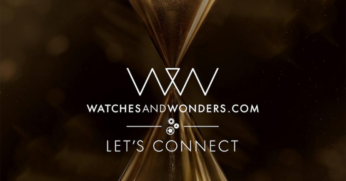 Watches & Wonders 2020 gibt es ab Samstag im Netz.