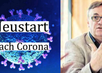 Selfmade: Lothar Becher hat den Spuckschutz selbst gebaut.