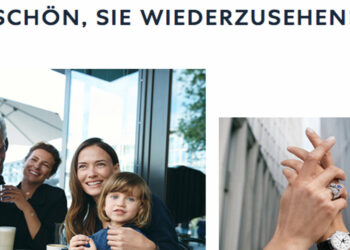 Bucherer begrüßt stilvoll per Newsletter.