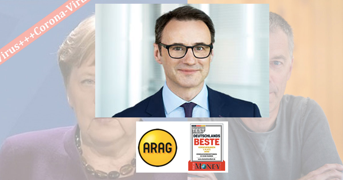 ARAG-Vorstand Klaus Heiermann kündigt Kulanz für seine Kunden mit Betriebsunterbrechungsversicherung an.