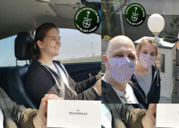 Service fast ohne Einbußen: Hans Mikl aus Wien zieht nach einer Woche mit offenem Geschäft ein positives Fazit, auch wegen seines Botendienstes.