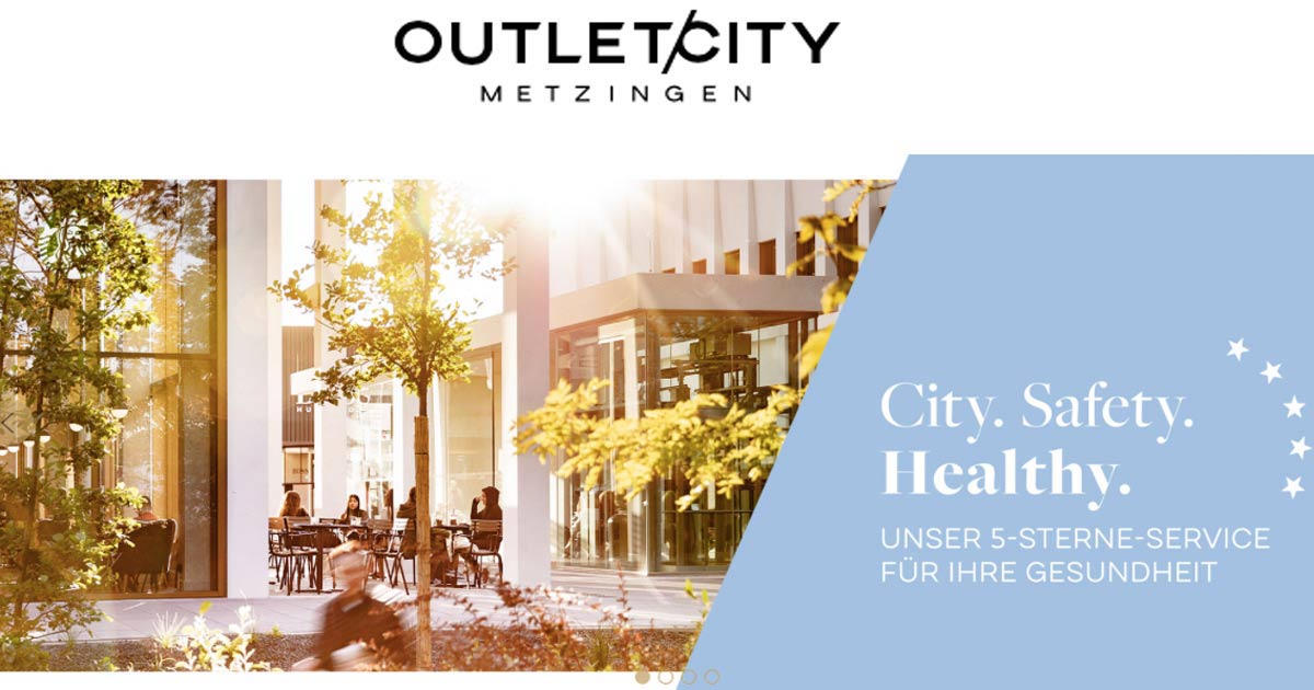 Große Modehäuser dürfen nicht öffnen, Outet-Center wie beispielsweise Metzingen, schon.