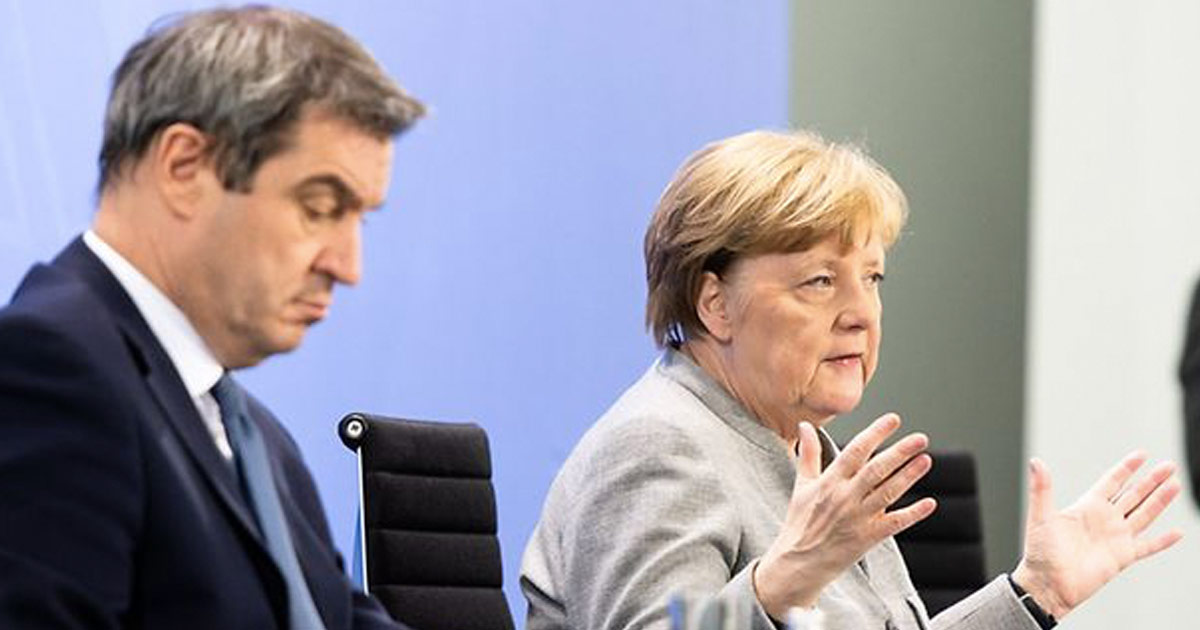 Angela Merkel und Markus Söder stellten die neuesten Corona-Beschlüsse vor.