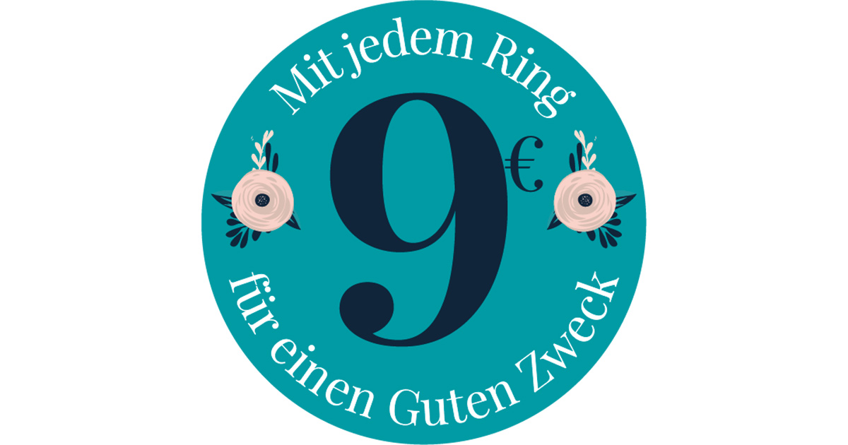 Mit jedem verkauften Replik-Ring spendet Rauschmayer 9 Euro.