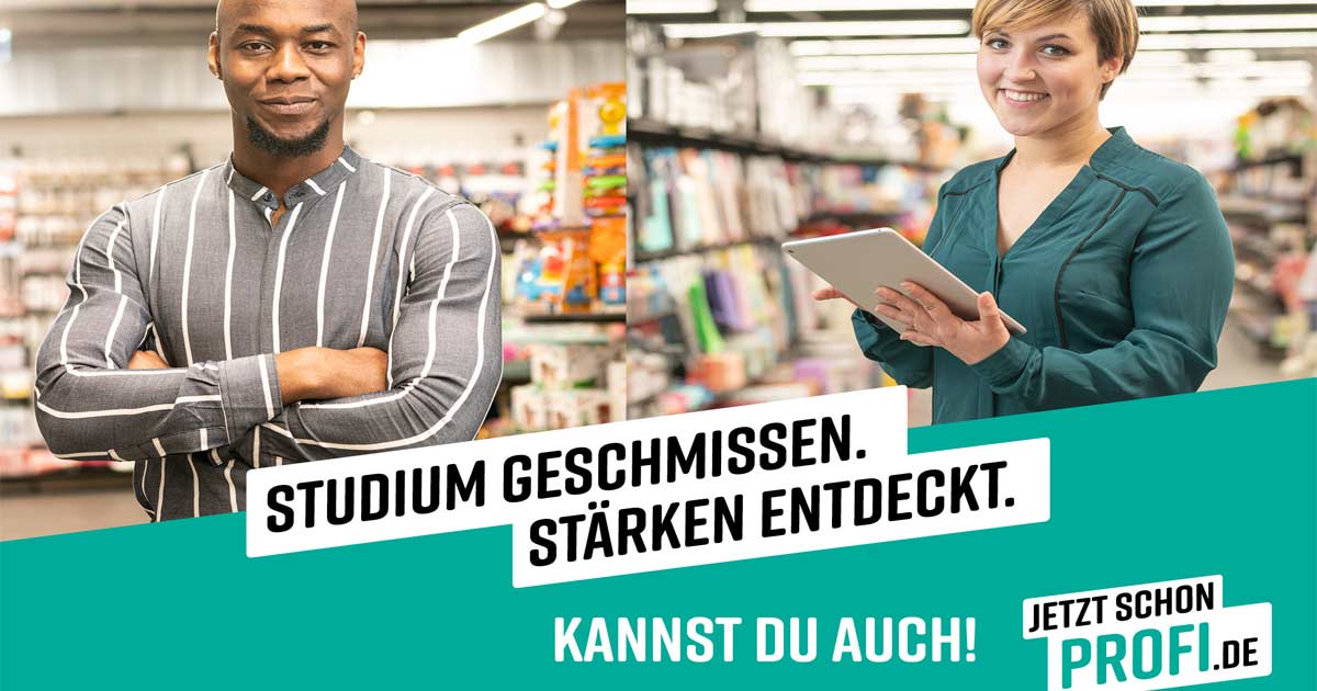 Der Einzelhandel ist und bleibt mit Abstand der größte Ausbildungsplatz in Deutschland.