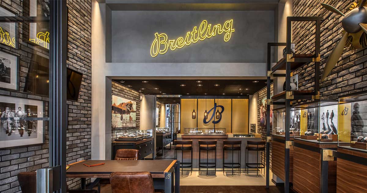 Als erste Boutique in Deutschland hat Breitling die in Frankfurt umgebaut.