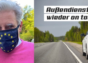 Axel Fritsch ist bekannt für seinen engen Kontakt mit seinen Kunden. Er ist wieder auf der Straße unterwegs.