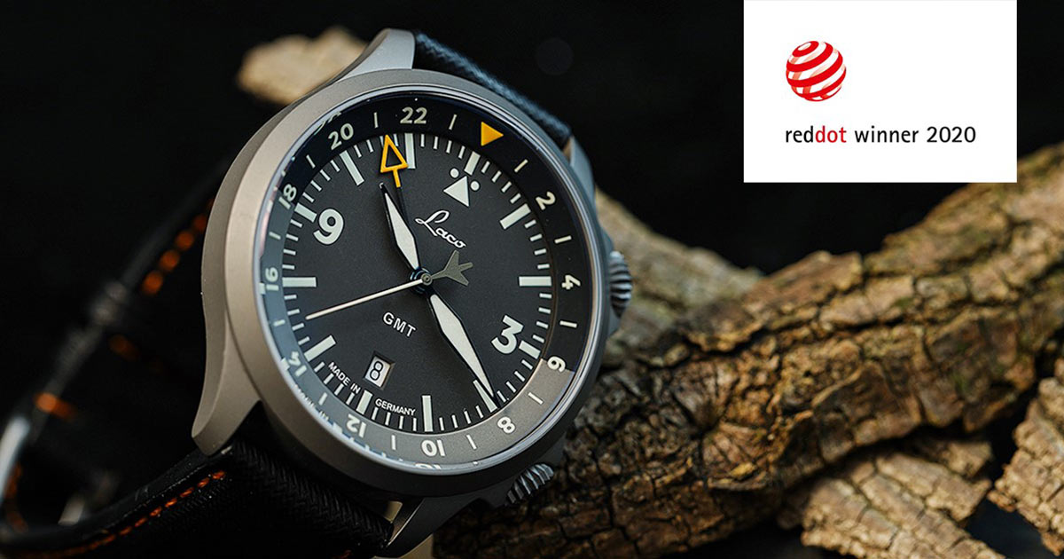Gewinner-Uhr: Die "Frankfurt GMT" von Laco.
