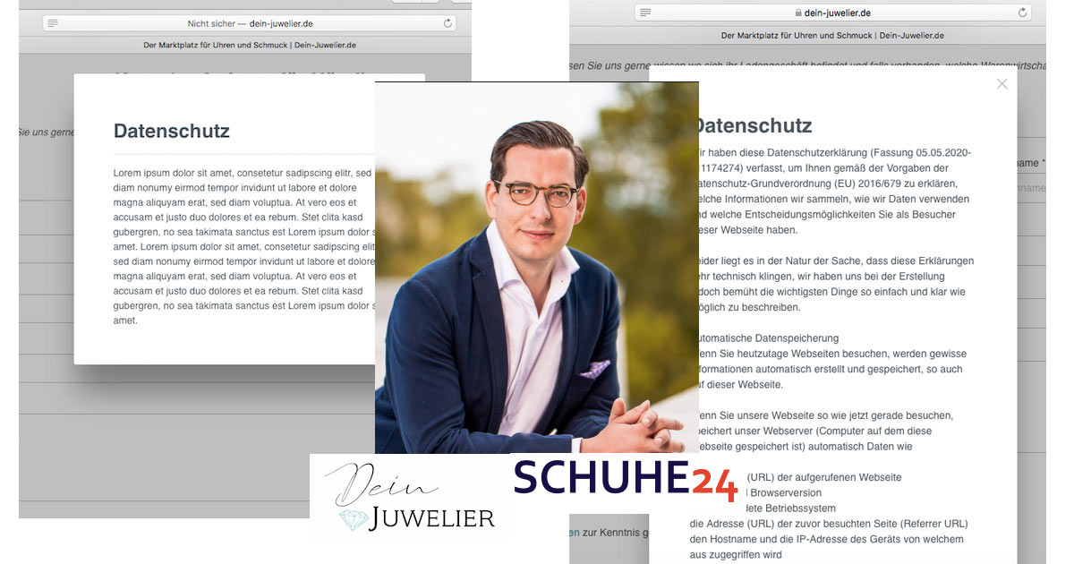 Dr. Dominik Benner hat auf Kritik von „Blickpunkt Juwelier“ reagiert und die Homepage seines neuen Juwelier-Portals dein-juwelier.de überarbeitet.