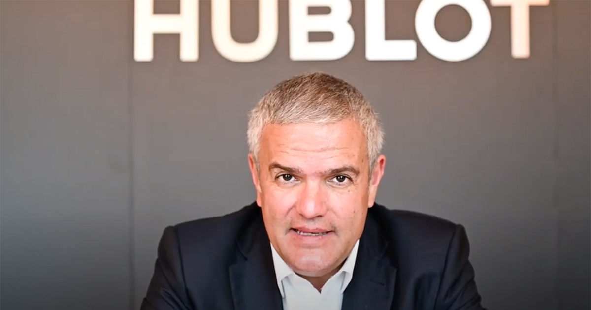 Ricardo Guadalupe, CEO der Marke Hublot.