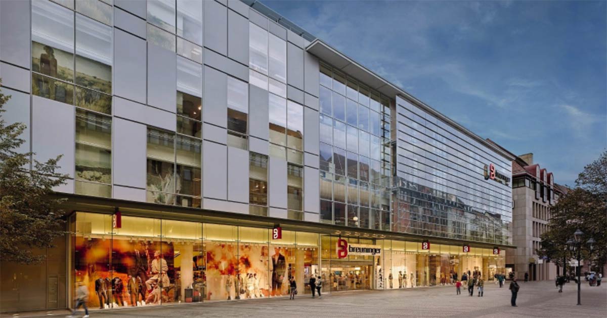 Seit 2003 ist das Fashion- und Lifestyleunternehmen Breuninger in Nürnberg mit einem eigenen Department Store vertreten.
