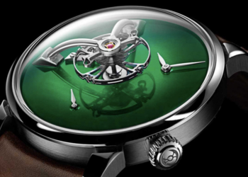 Zwei unabhängige Uhrenfirmen machen gemeinsame Sache, herausgekommen ist unter anderem das Modell „MB & F x Moser LM101“.