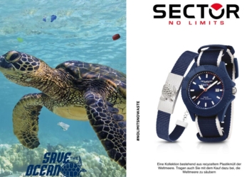 100 % aus Plastikmüll der Weltmeere: Sector startet seine Nachhaltigkeits-Kollektion mit neuem Vertrieb in Deutschland.