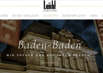 Juwelier Leicht: Neue Boutique in Baden-Baden