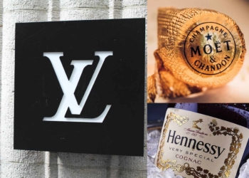 Der Luxusgüterkonzern LVMH erholt sich langsam. Taschen, Mode und Alkohol laufen besser, Uhren & Schmuck allerdings noch nicht. Collage: bmszealand, marzocchi, monticello/Shutterstock.com