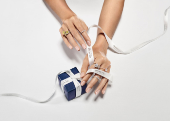 Bucherer macht eine Kampagne zur Pantone Color of the Year "Illuminating Yellow".