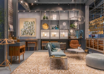 Ladenbauer Möbel & Raum schafft Wohnzimmeratmosphäre beim Juwelier.