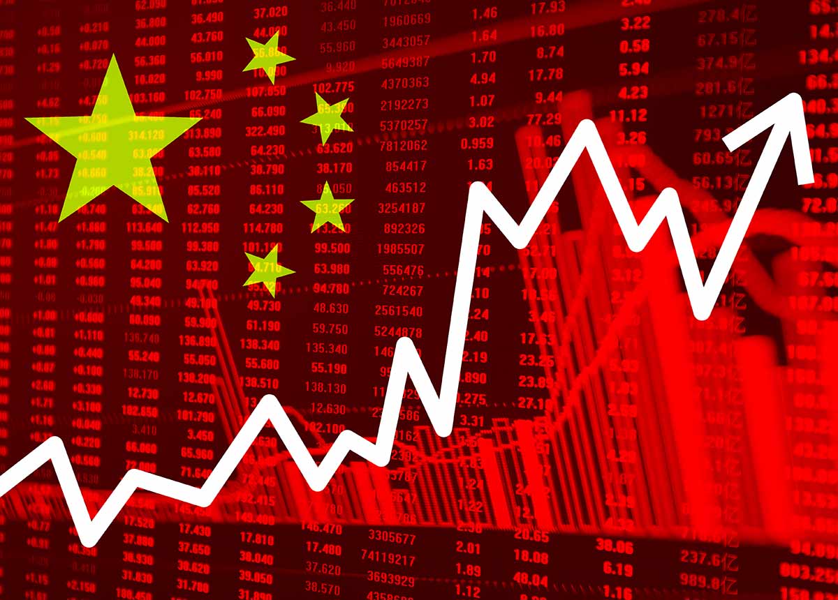 Trotz Corona geht es mit Chinas Wirtschaft weiter bergauf. (Credit: ChristianChan / Shutterstock.com)