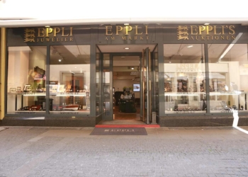 Bekannte Adresse: Das Auktionshaus Eppli in Stuttgart, Bärenstraße, zwischen Marktplatz und Markthalle.