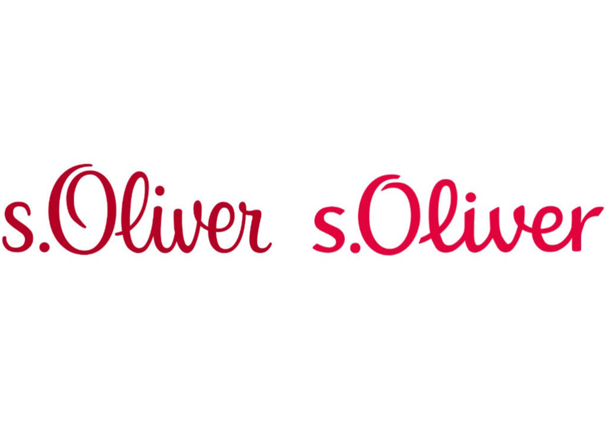 Das alte und das neue Logo (re.) von s. Oliver.