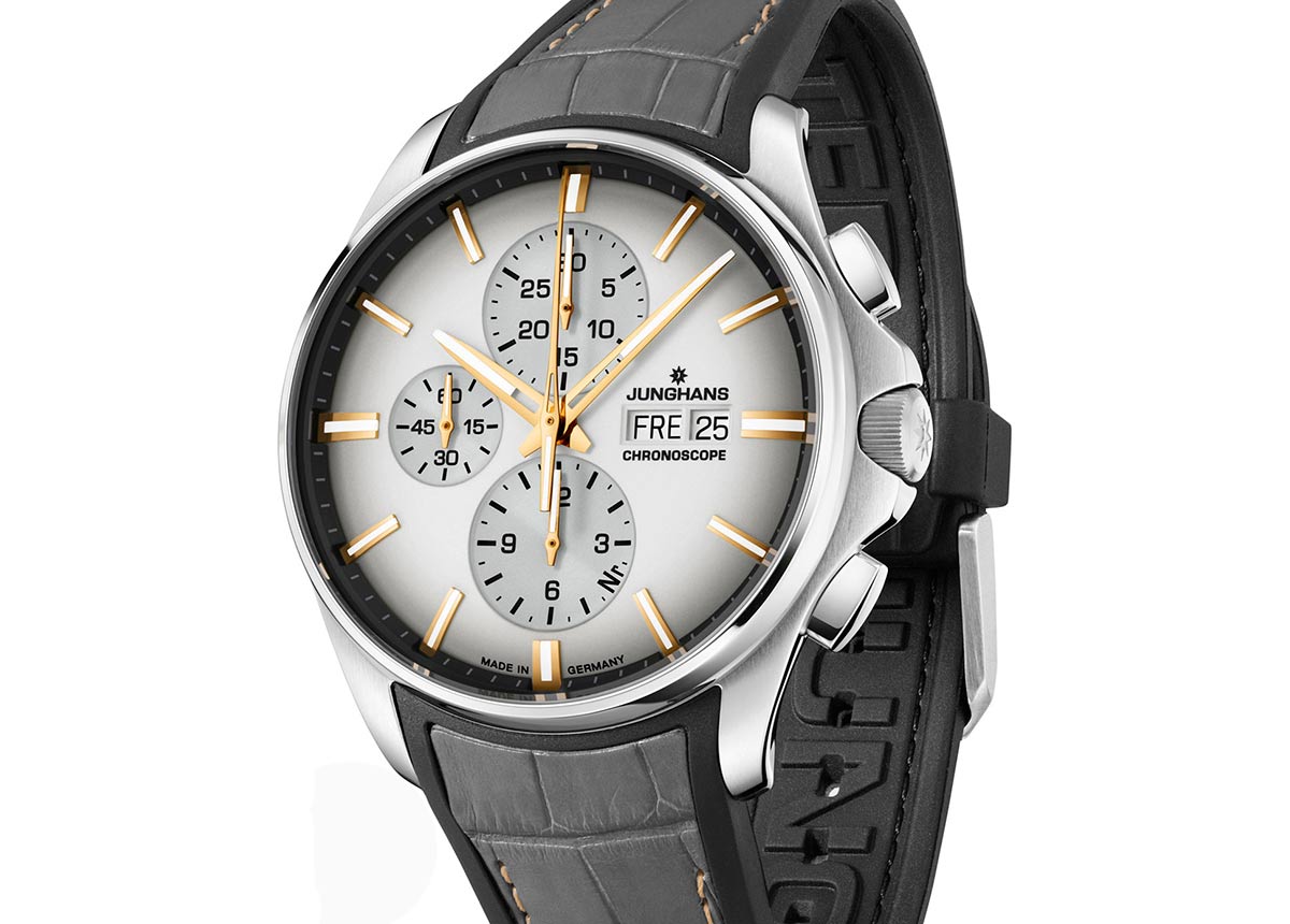 1-Meister-S-Chronoscope Meister S Chronoscope Platin Edition 160 ist auf 12 Uhren limitiert.