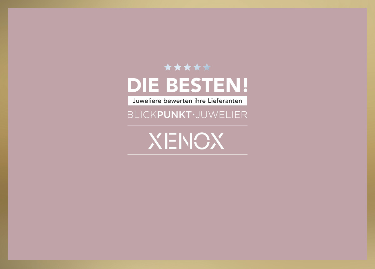 Bei der Lieferantenwahl "Die Besten 2021" hat das Unternehmen Stütz/ XENOX unter anderem in der Disziplin "Silberschmuck Verlässlichkeit" eine Auszeichnung erhalten.