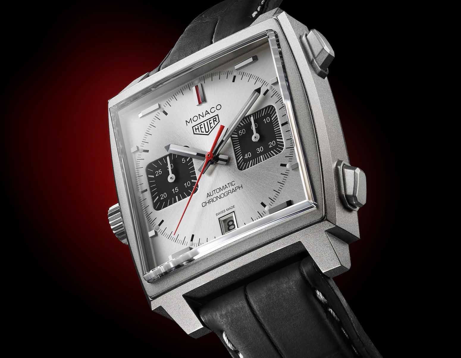 TAG-2 Im Gehäuse der TAG Heuer Monaco Titan Limited Edition tickt das bewährte Calibre 11.
