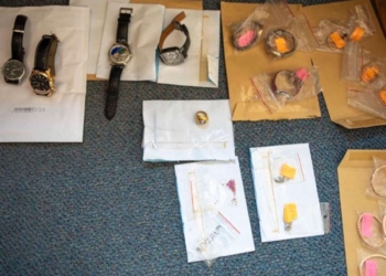 Ein Teil der sichergestellten Beute. (Foto: Polizei)