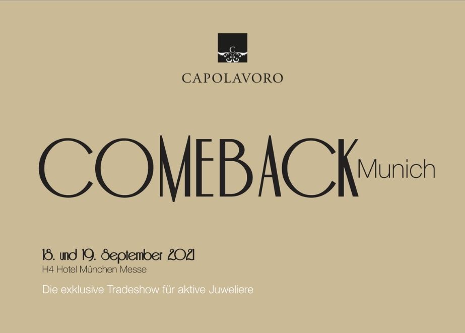 Auch Capolavoro wird bei der exklusiven Tradeshow in München mit dabei sein und die umfangreiche P.O.S.-Unterstützung präsentieren.