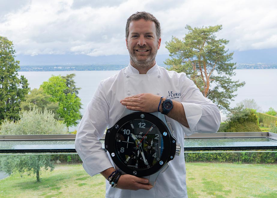 Jean-Edern-Hurstel Der neue Friend of the Brand, Chefkoch Jean-Edern Hurstel.