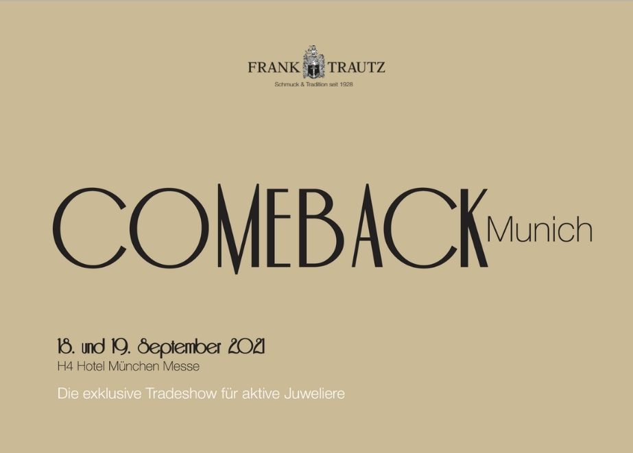 Die Pforzheimer Schmuckmanufaktur Frank Trautz bringt "Magic" zur "Comeback Munich".