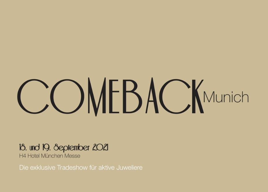 Registrieren Sie sich jetzt kostenlos für die "Comeback Munich".