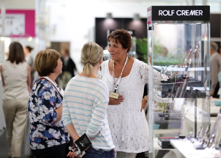 Rolf Cremer bei der Tradeshow "Comeback Munich" – Beispielbild.