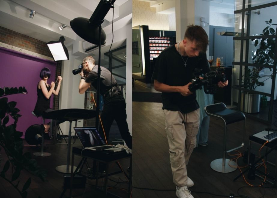 Superbrand_Making_of_02 Neben dem Fotografen war auch ein Video-Team vor Ort, um Bewegtbilder aufzunehmen.