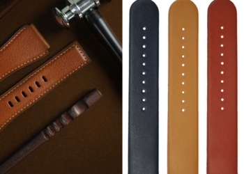 Colditz: Bänder aus Apfelfaser: Die Kollektion Meran (gleich-laufend, 12 bis 24 mm).