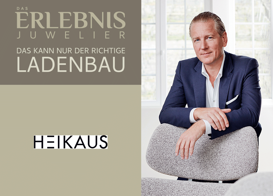 Kennt den Juwelier und seinen Arbeitsalltag sehr genau: Marc Heikaus, Geschäftsinhaber HEIKAUS Gruppe.