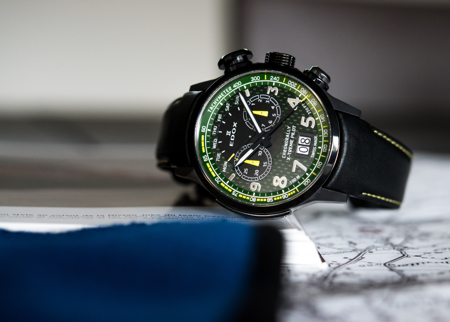 EDOX_Chronorally_Chronograph_X-treme_Pilot