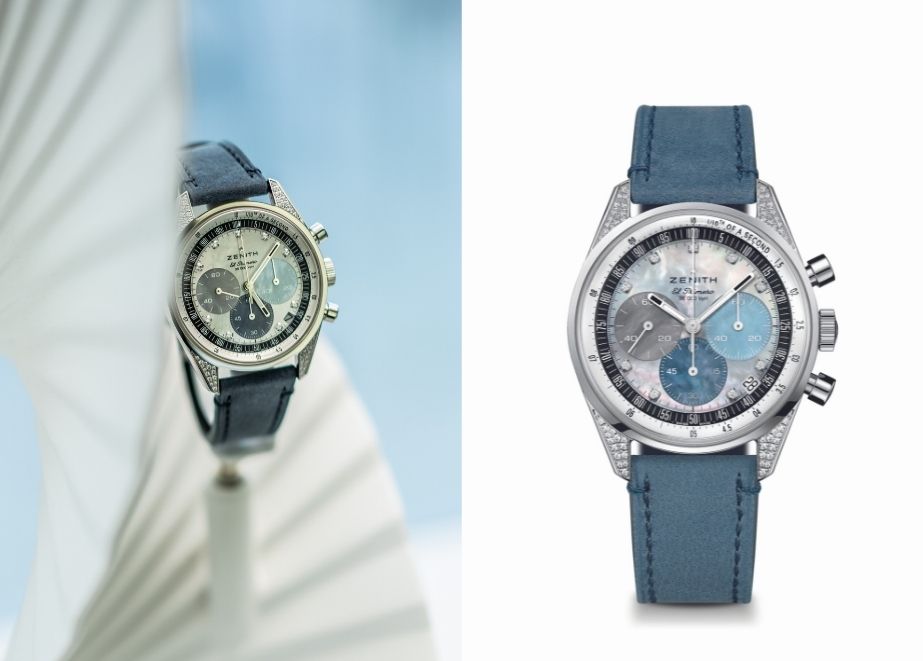 Zenith_Chronomaster_Original_Diamanten_Perlmutt Zenith_Chronomaster_Original_Diamanten_Perlmutt