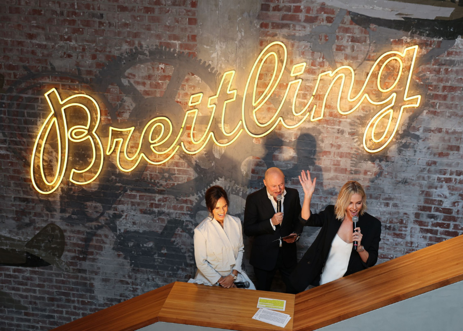 Breitling_New_York_Madison_Avenue_Boutique_Flagship_Store_Georges_Kern_Charlize_Theron_Misty_Copeland